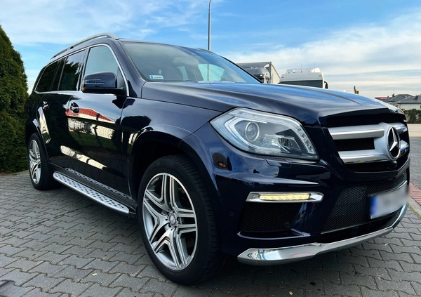 Mercedes-Benz GL cena 168999 przebieg: 124359, rok produkcji 2013 z Tomaszów Lubelski małe 781